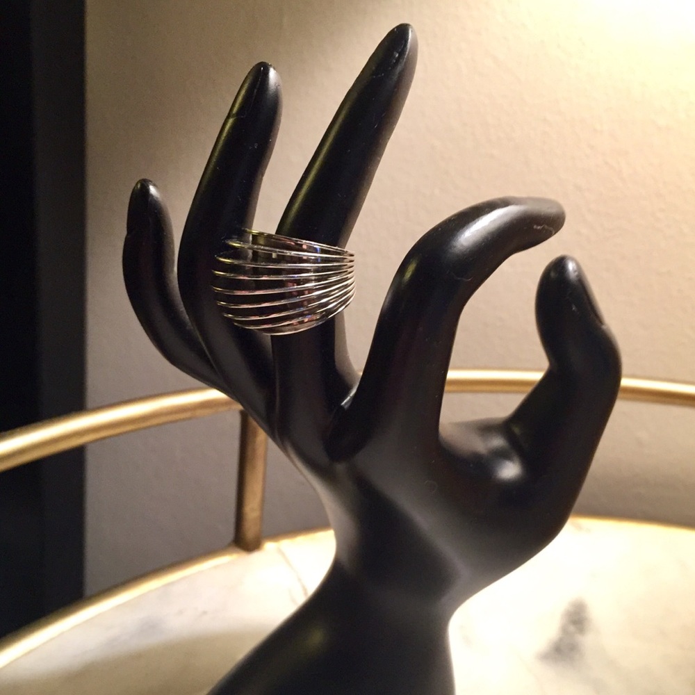 Sterling Silver Art Deco Ring!